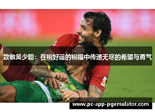 致敬吴少聪：在祝好运的祝福中传递无尽的希望与勇气