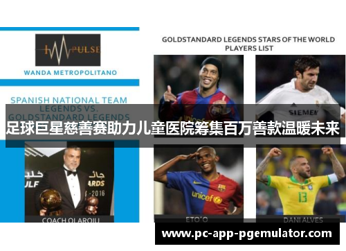 足球巨星慈善赛助力儿童医院筹集百万善款温暖未来 足球巨星慈善赛助力儿童医院筹集百万善款温暖未来